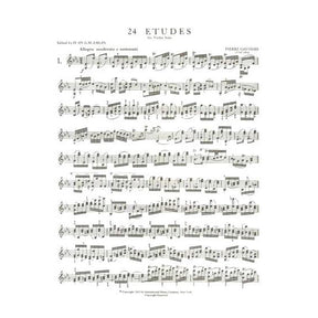 Gaviniès, Pierre - 24 Studies - Violin solo - edited by Ivan Galamian - International Edition