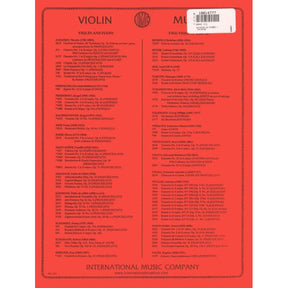 Gaviniès, Pierre - 24 Studies - Violin solo - edited by Ivan Galamian - International Edition