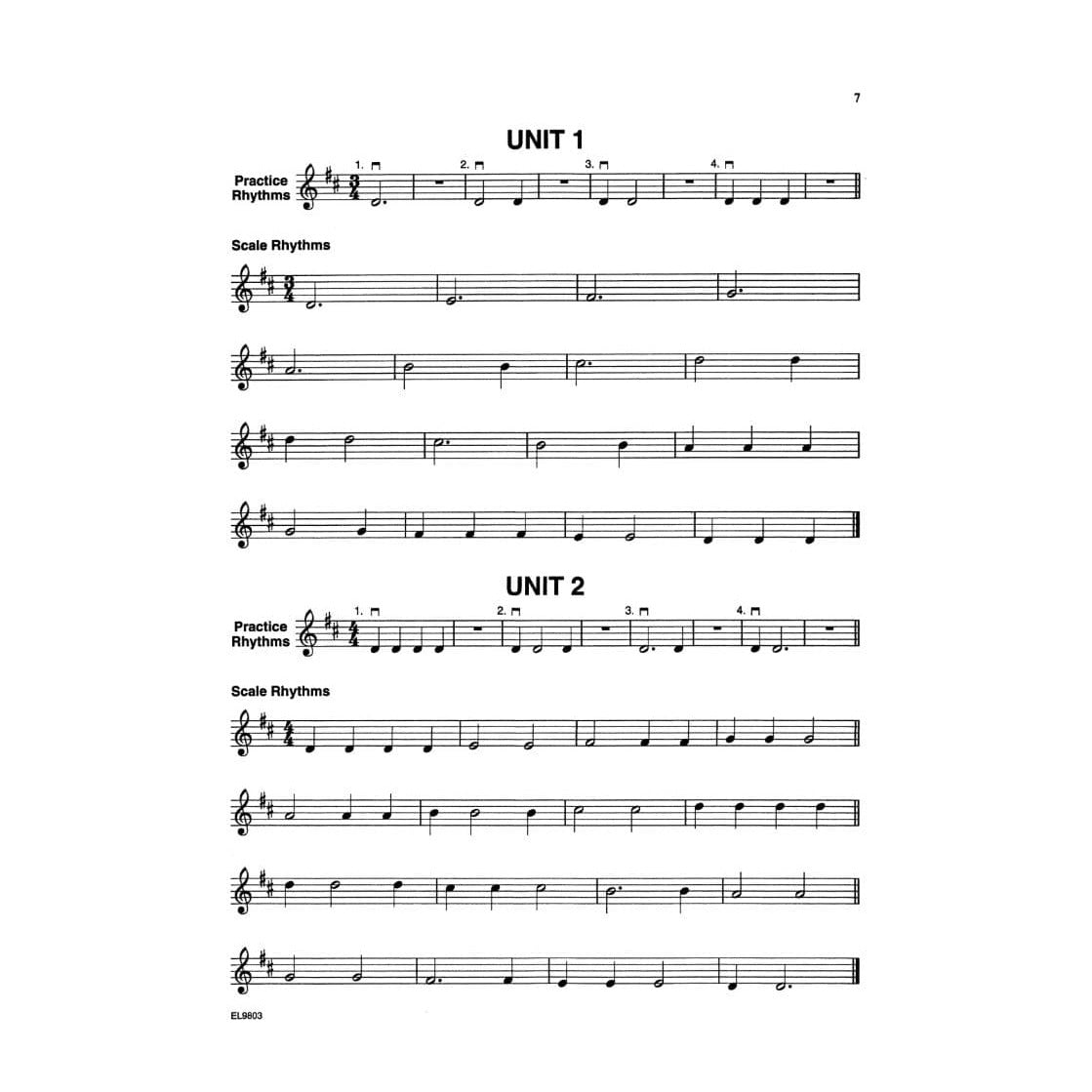 Witt - A Rhythm Week - Violin Published by Alfred Music