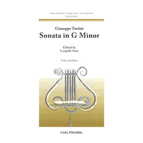Tartini, Giuseppe - Sonata in g minor Op 1 No 10 For Violin and Piano Edited by Leopold Auer Published by Carl Fischer