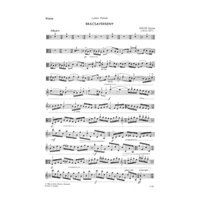 David, Gyula - Concerto for Viola and Piano - Budapest Music Edition