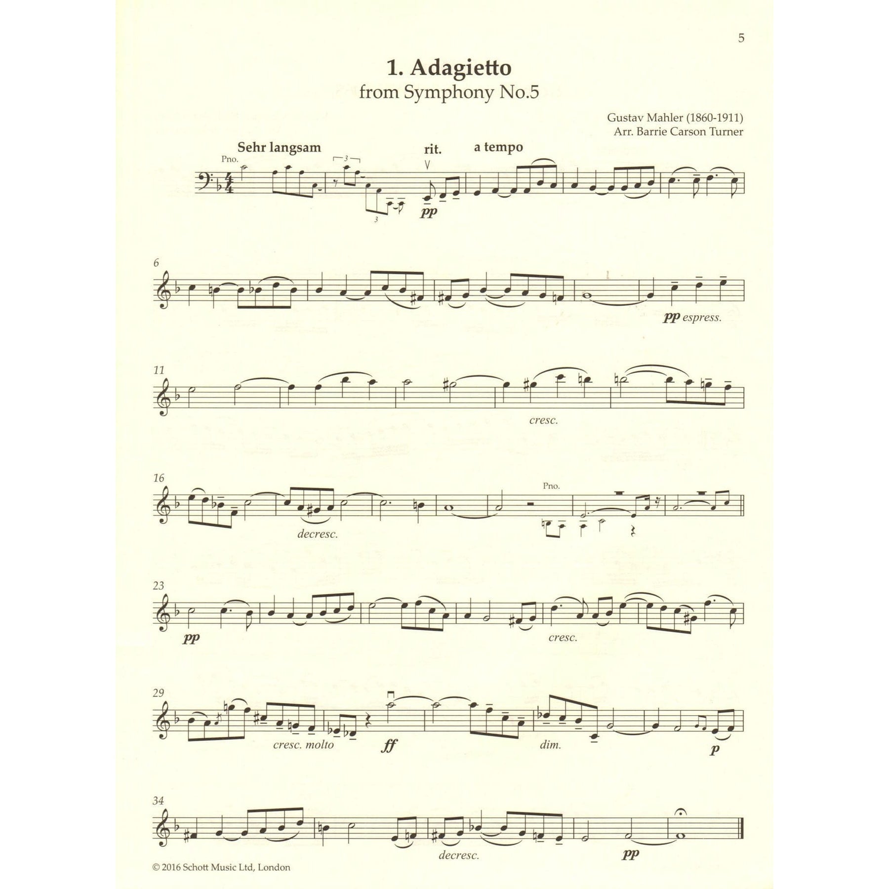 The Violin Playlist - 50 Popular Classics - arranged by Barrie Carson Turner - for Violin with Online Audio or Printable Piano Accompaniment - Schott