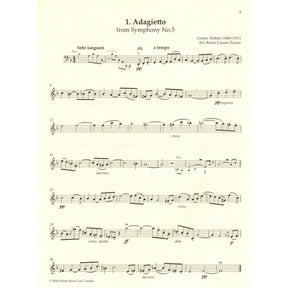 The Violin Playlist - 50 Popular Classics - arranged by Barrie Carson Turner - for Violin with Online Audio or Printable Piano Accompaniment - Schott
