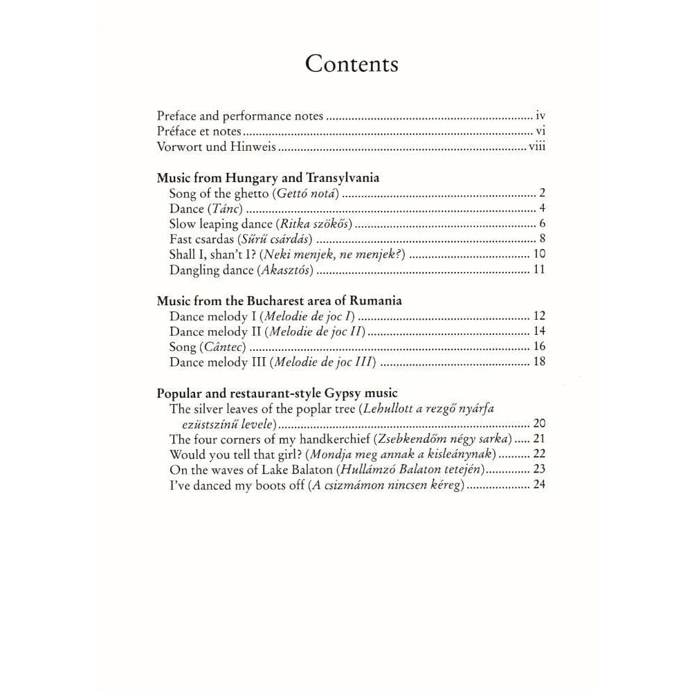 Jones, Edward Huws - The Gypsy Fiddler - Violin part ONLY - Boosey & Hawkes Edition