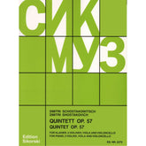 Shostakovich, Dmitri - Piano Quintet in g minor Op 57 Published by Sikorski