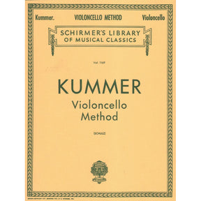Kummer, FA - Violoncello Method, Op 60 - Cello solo - edited by Leo Schulz - G Schirmer Edition