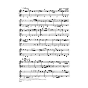 Bach, JS - Easy Violin Duets for Two Violins - Heinrichshofen's Verlag Edition