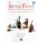 Applebaum, Samuel - String Tunes: A Very Beginning Solo (or Unison) Songbook for Violin with CD - Belwin/Mills Publication