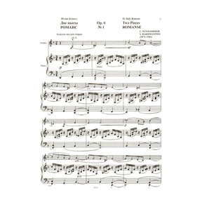 Rachmaninoff, Sergei - Two Pieces, Op. 6 - for Violin and Piano - Edition Jurgenson