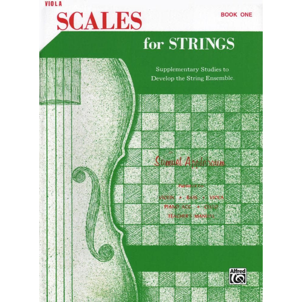 Applebaum, Samuel - Scales For Strings - Book 1for Viola - Belwin/Mills Publication