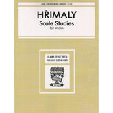 Hřímalý, Jan - Scale Studies - Violin solo - Carl Fischer Edition