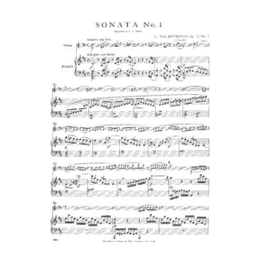 Beethoven, Ludwig - 10 Sonatas (Complete) - Violin and Piano - edited by David Oistrakh - International Edition