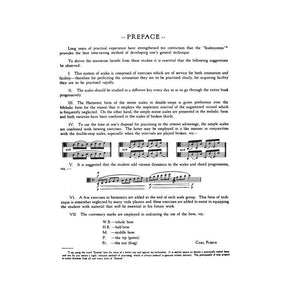Flesch, Carl - Scale System - Viola - arranged by Charlotte Karman - Carl Fischer Edition