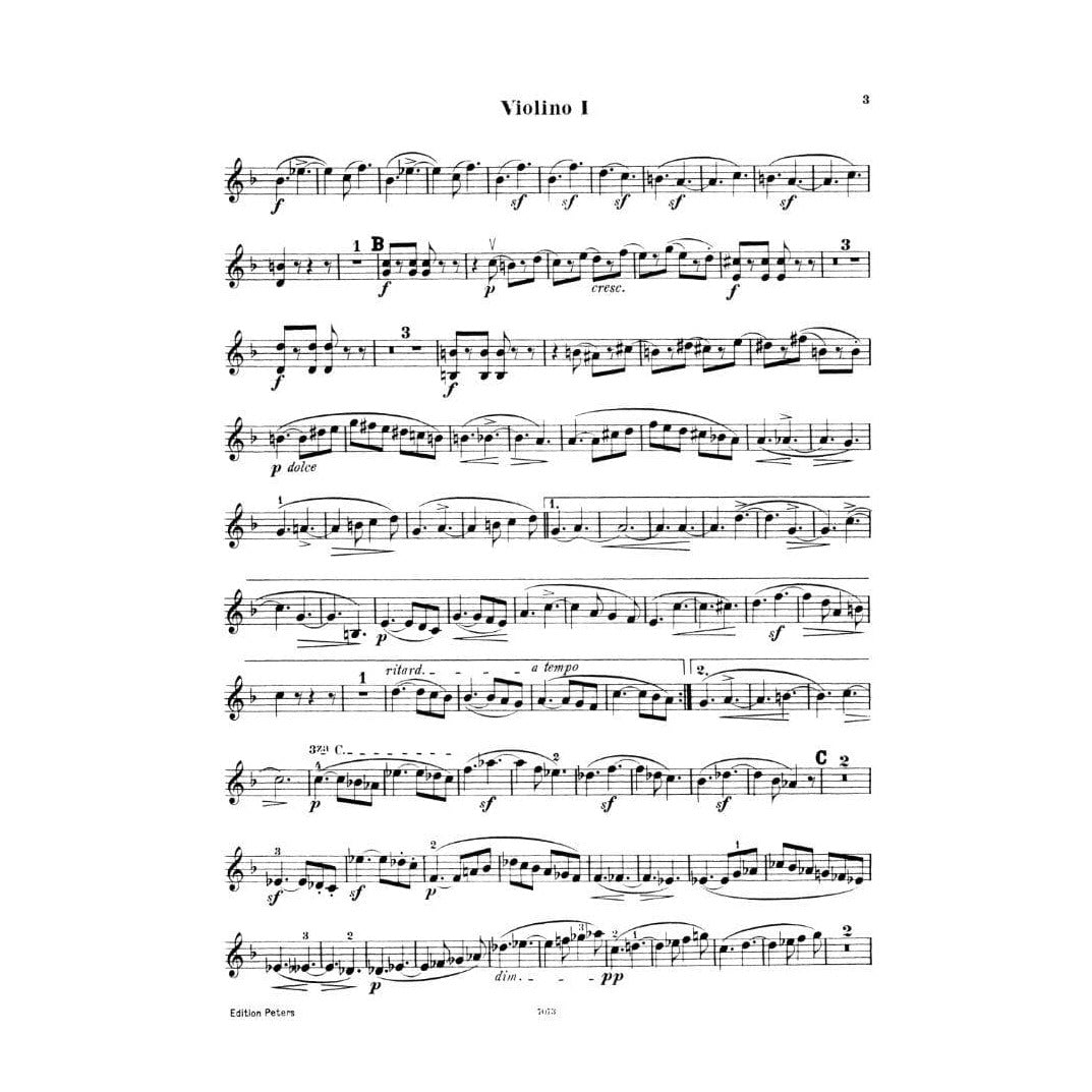 Schumann, Robert - Three Quartets, Op 41 Edited by Herrmann Peters Edition