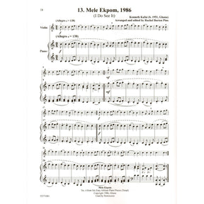 Music By Black Composers: Violin Volume 1 - Arranged by Rachel Barton Pine