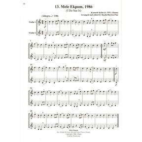 Music By Black Composers: Violin Volume 1 - Arranged by Rachel Barton Pine