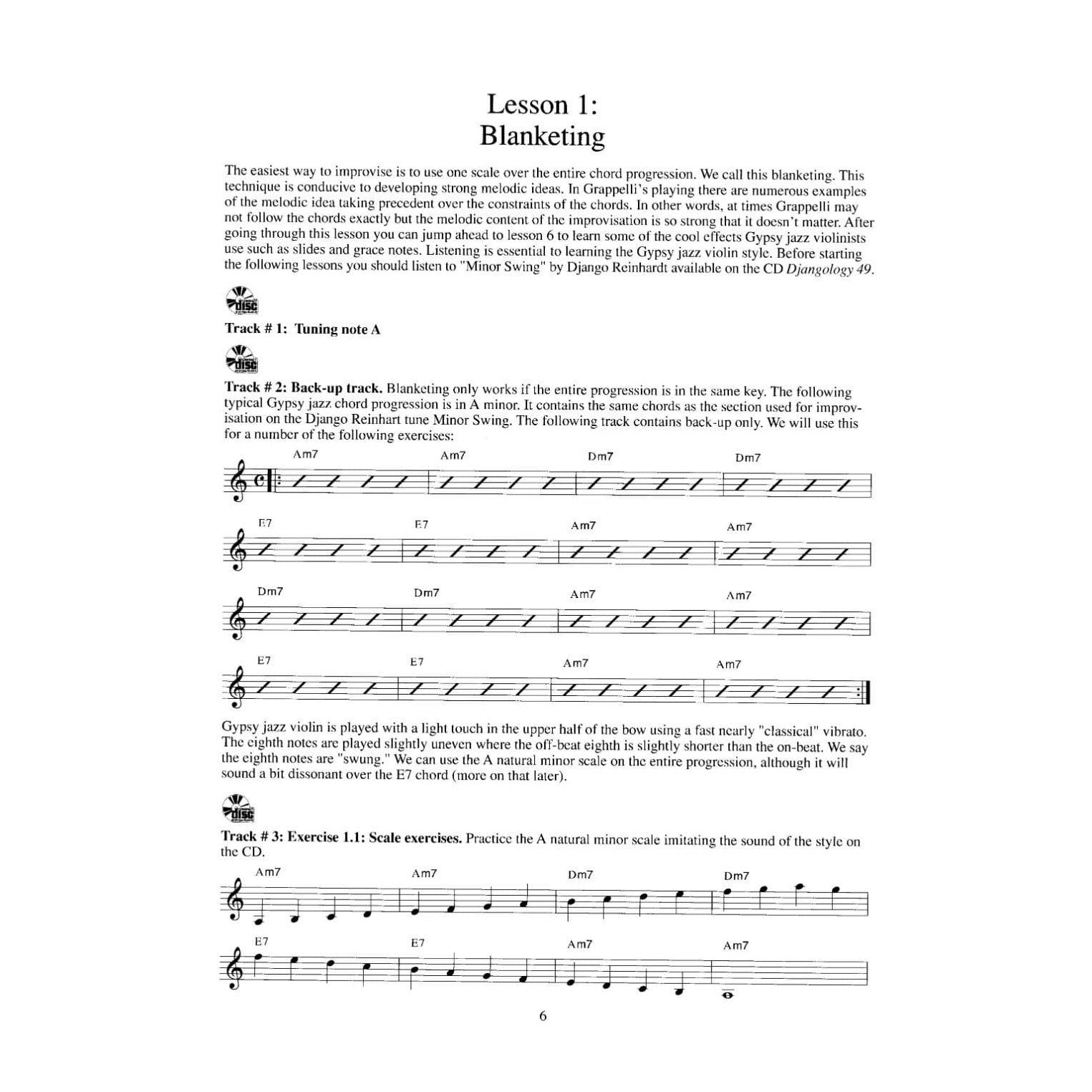 Norgaard, Martin - Getting Into Gypsy Jazz Violin - Book/Online Audio - Mel Bay Publications