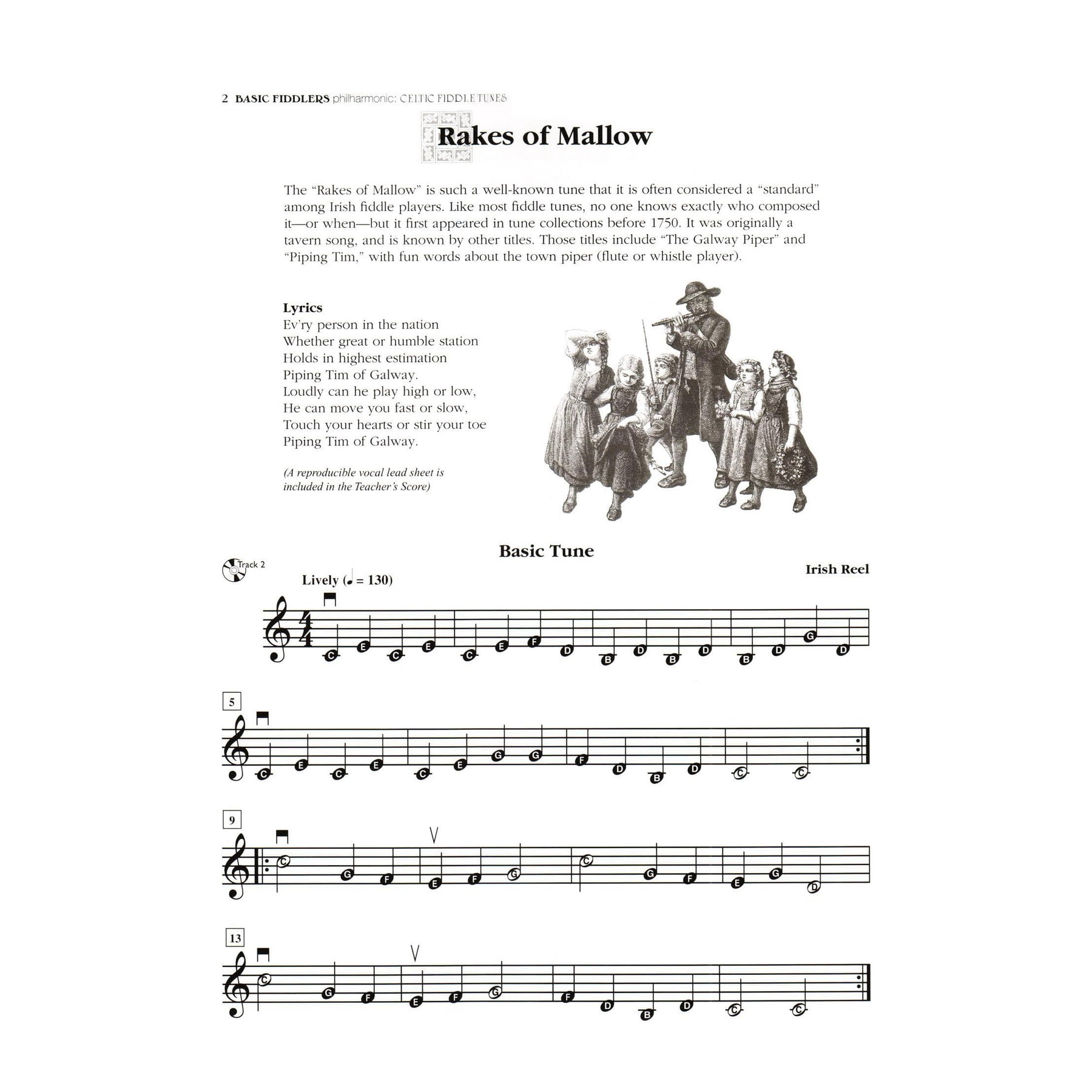 Basic Fiddlers Philharmonic - Celtic Fiddle Tunes - Violin Book - by Dabczynski & Phillips - Alfred Publishing