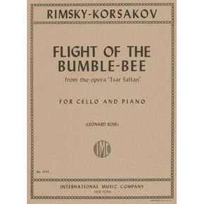 Rimsky-Korsakov, Nikolai - Flight of the Bumble Bee - for Cello and Piano - edited by Rose - International Music Company