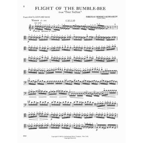Rimsky-Korsakov, Nikolai - Flight of the Bumble Bee - for Cello and Piano - edited by Rose - International Music Company
