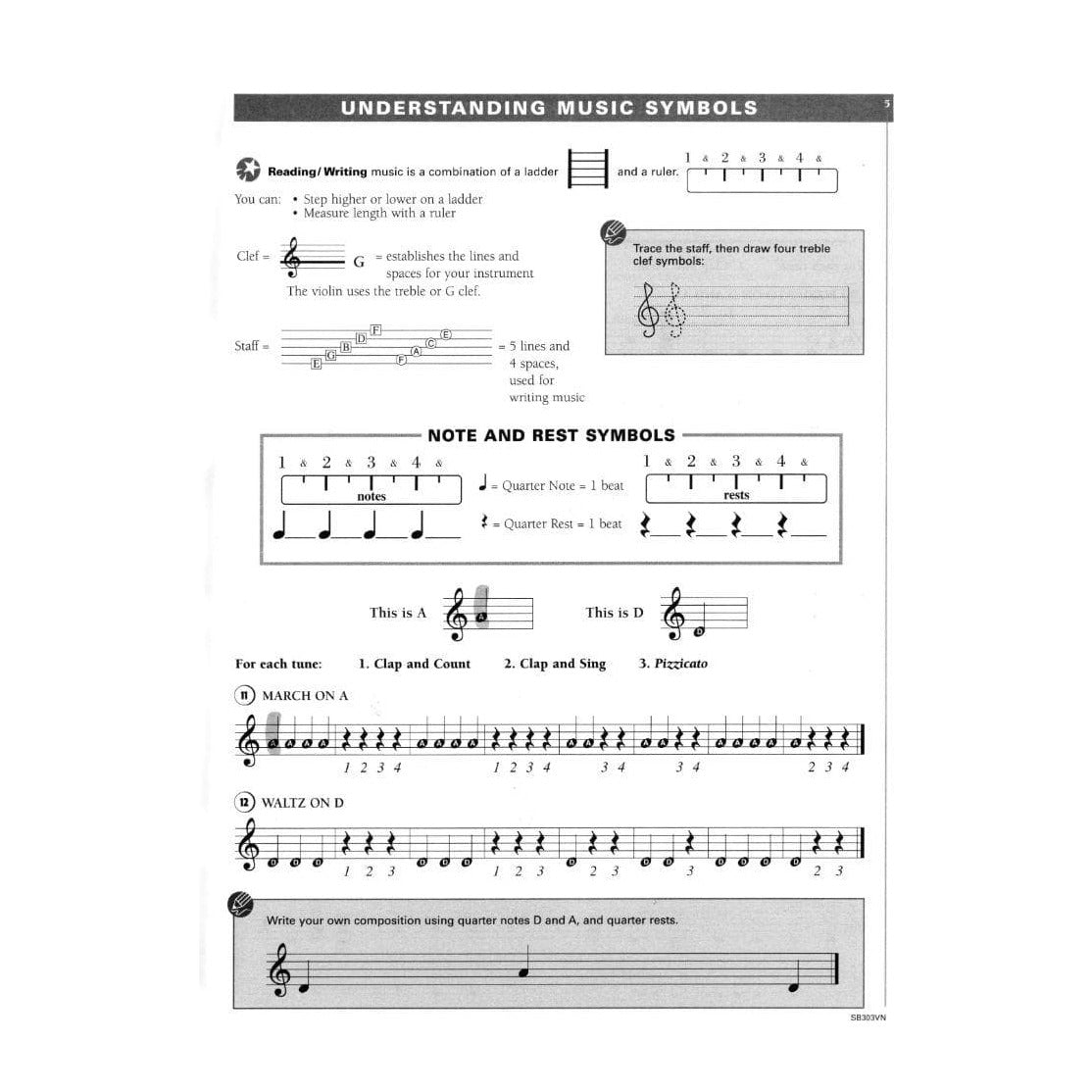 New Directions for Strings, Violin Book 1 - Published by the FJH Music Company Inc