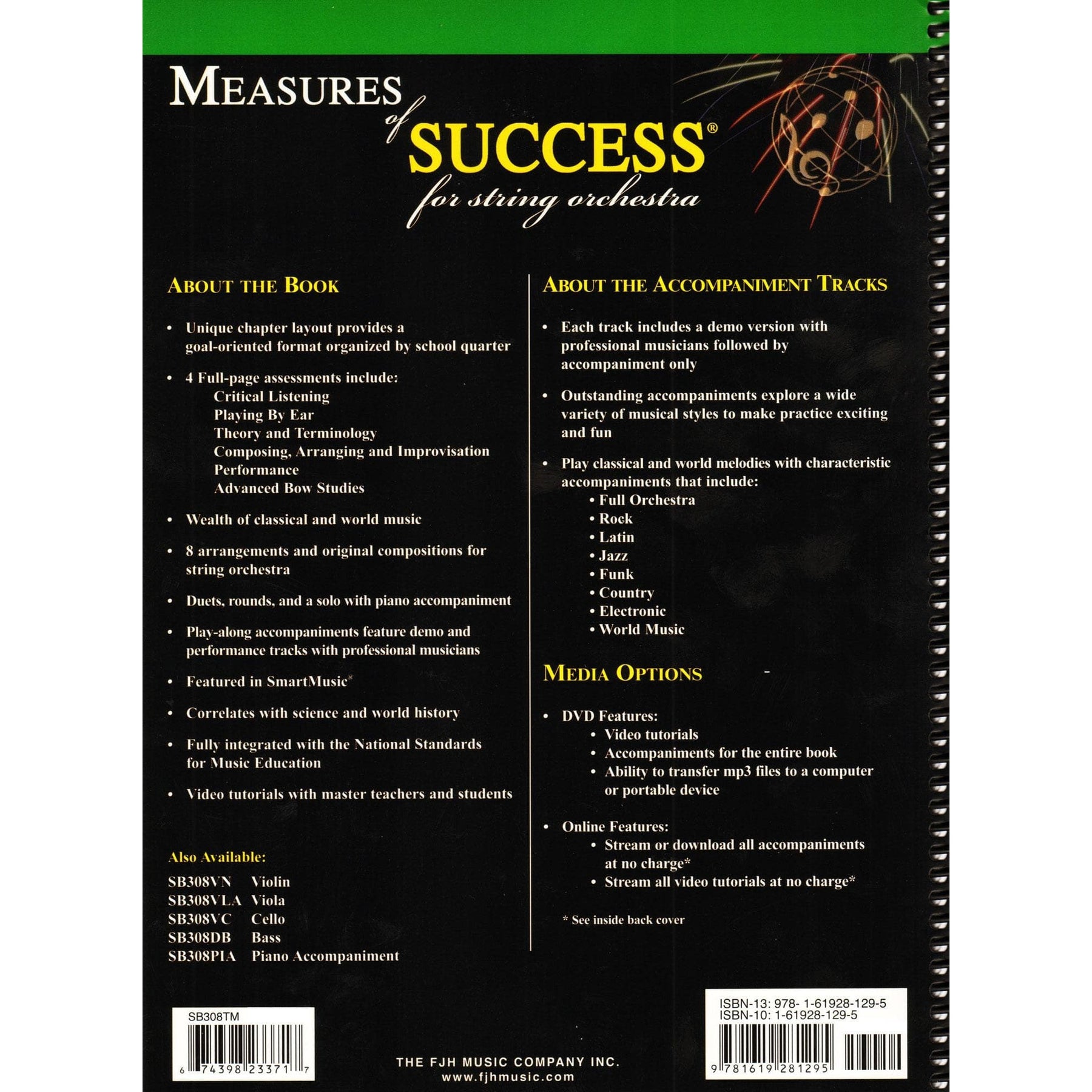 Measures of Success for String Orchestra - by Barnes, Balmages, Gruselle, Trowbridge - Teacher's Manual - Book 2 with DVD - FJH