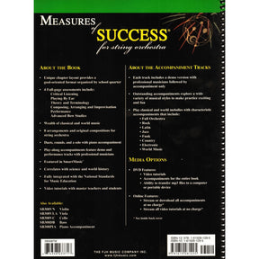 Measures of Success for String Orchestra - by Barnes, Balmages, Gruselle, Trowbridge - Teacher's Manual - Book 2 with DVD - FJH