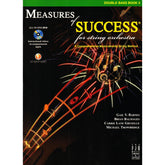 Measures of Success for String Orchestra - by Barnes, Balmages, Gruselle, Trowbridge - for Bass - Book 2 with DVD - FJH