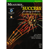 Measures of Success for String Orchestra - by Barnes, Balmages, Gruselle, Trowbridge - for Cello - Book 2 with DVD - FJH