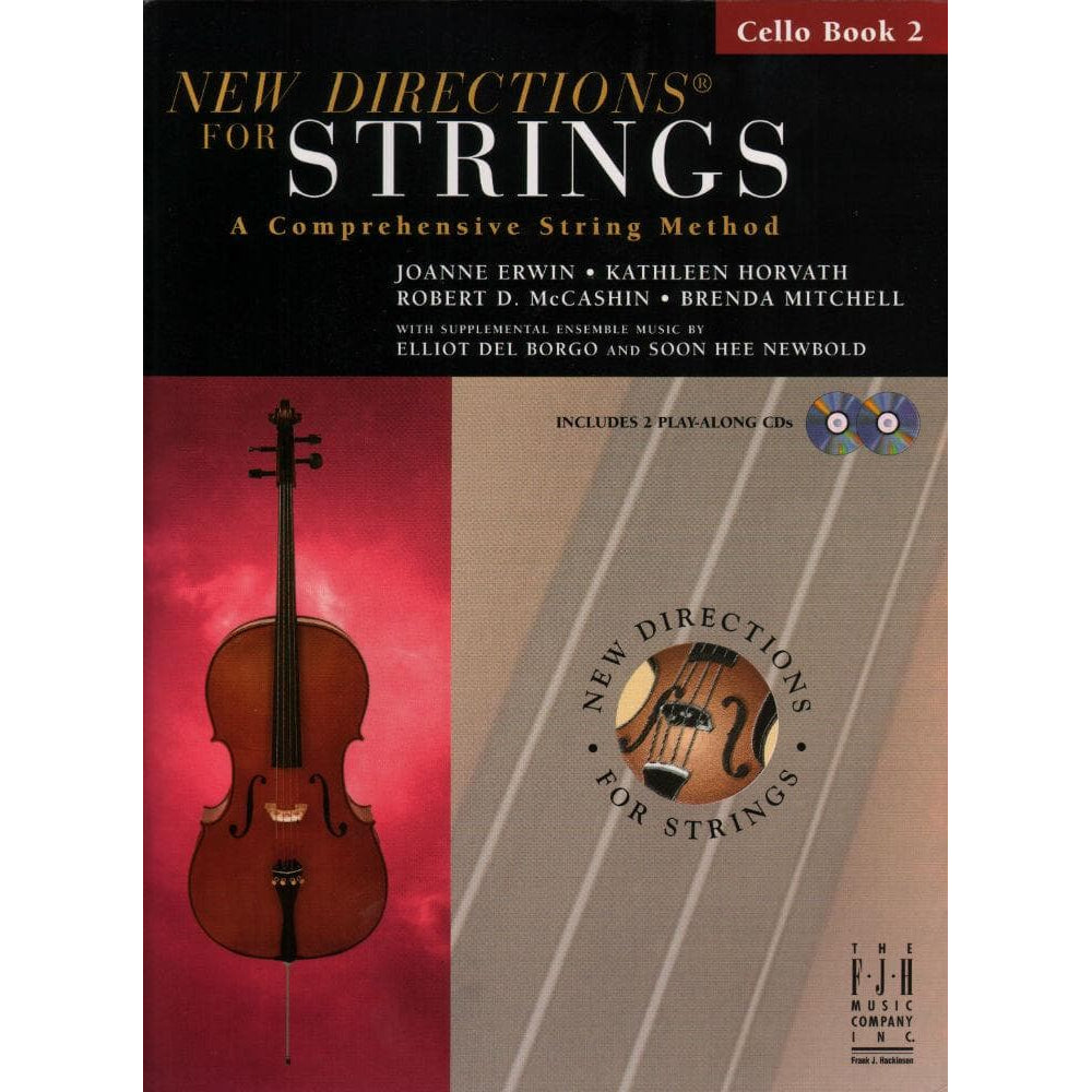 New Directions for Strings Cello - Book 2 - Published by The FJH Music Company Inc