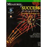 Measures of Success for String Orchestra - by Barnes, Balmages, Gruselle, Trowbridge - for Violin - Book 2 with DVD - FJH