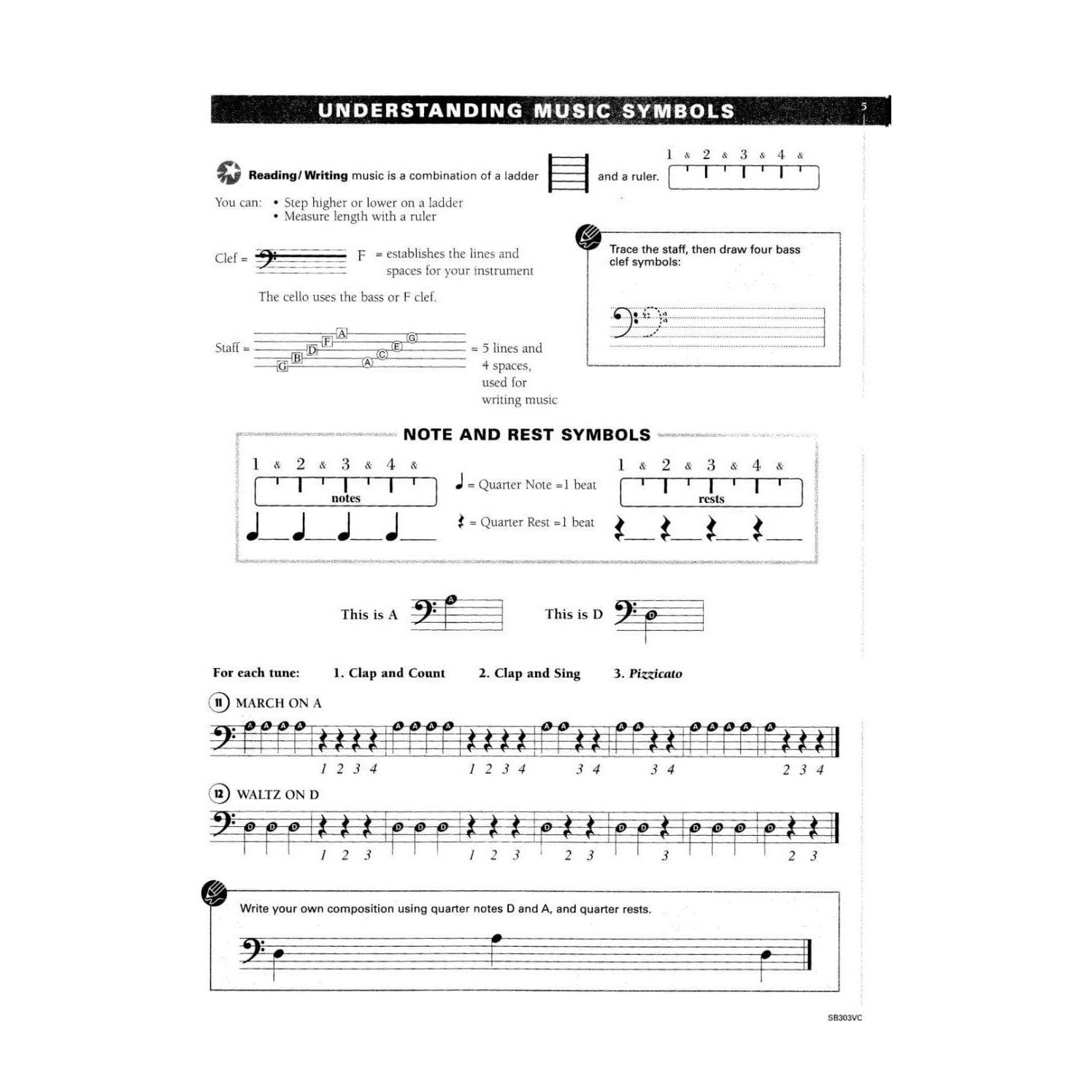 New Directions for Strings, Cello - Book 1 - Published by The FJH Music Company Inc