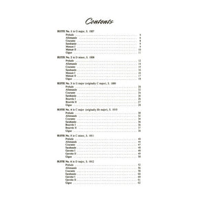 Bach, JS - 6 Cello Suites for Double Bass - Arranged by Bernat - International Edition