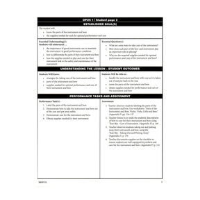 Measures of Success for String Orchestra - by Barnes, Balmages, Gruselle, Trowbridge - Curriculum Guide - Book 1 - FJH
