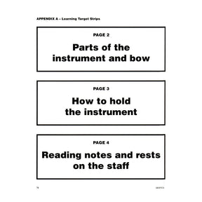 Measures of Success for String Orchestra - by Barnes, Balmages, Gruselle, Trowbridge - Curriculum Guide - Book 1 - FJH