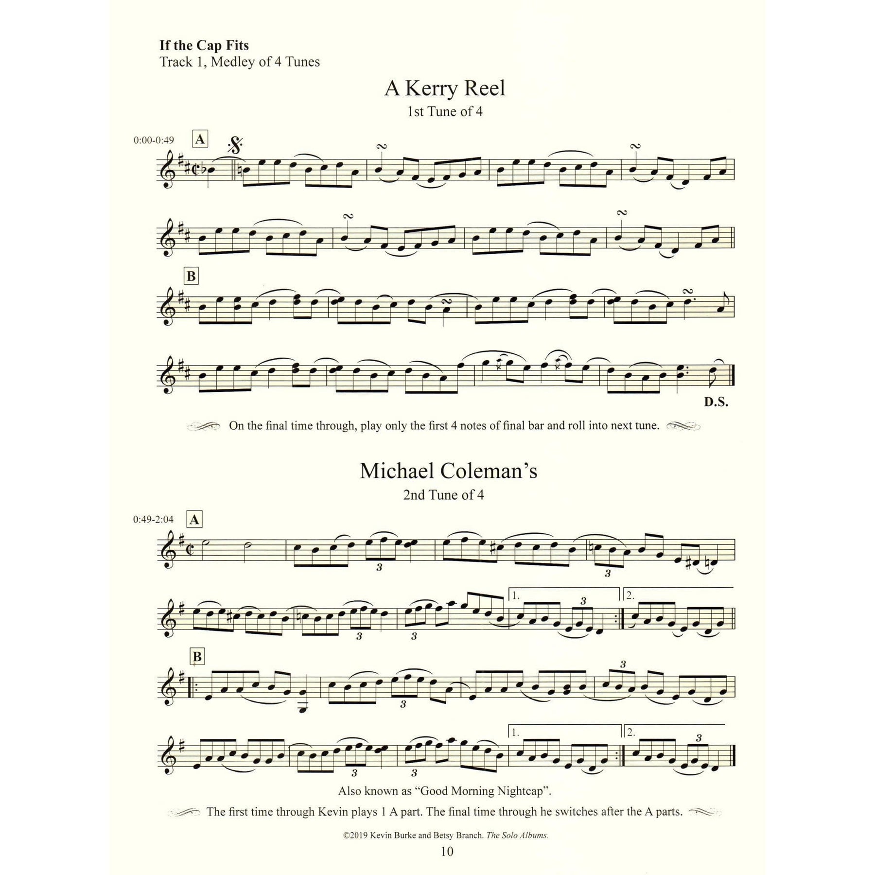 Burke/Branch - The Solo Album - for Solo Violin - Loftus Music