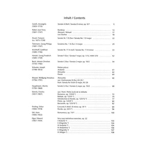 Concertino - The 40 Most Beautiful Classical Original Pieces for Violin and Piano - Schott