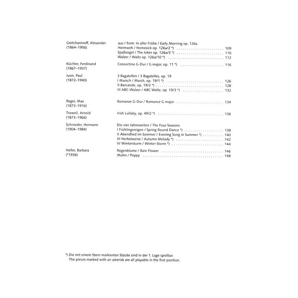 Concertino - The 40 Most Beautiful Classical Original Pieces for Violin and Piano - Schott