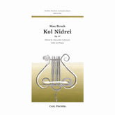 Kol Nidrei, Op 47 - Bruch, Max - Cello and Piano - edited by Lehmann - Carl Fischer