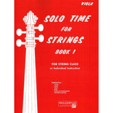 Etling, Forest - Solo Time For Strings, Book 1 - Viola - Alfred Music Publishing