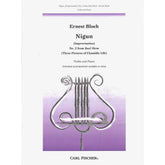 Bloch, Ernest - Nigun (Improvisation) No2 from "Baal Shem" (Three Pictures of Chassidic Life) for Violin and Piano - Fischer Edition