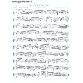 Bach, JS -  6 Sonatas and Partitas for Solo Violin, BWV 1001-1006 - edited by Joseph Hellmesberger - International Music Company