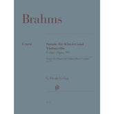 Brahms, Johannes - Cello Sonata No 2 in F Major, Op 99 - Cello and Piano - edited by Egon Voss and Johannes Behr - Henle