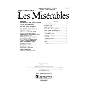 Boublil/Schönberg - Selections from "Les Misérables" - Cello - arranged by Cameron Mackintosh - Hal Leonard Edition