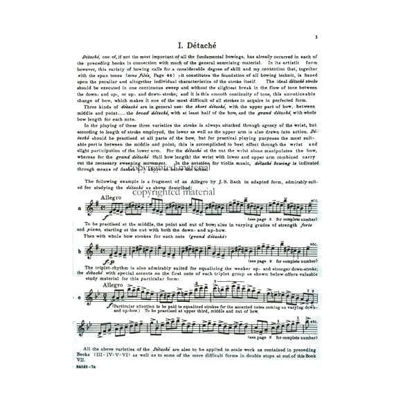 Auer, Leopold - Graded Course of Violin Playing - Book 7 for Violin - Fischer Edition