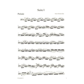 Bach, JS - 6 Suites for Solo Cello - BWV 1007-1012 - edited by Jeffrey Noel Lastrapes - Back to Classic Music in Print