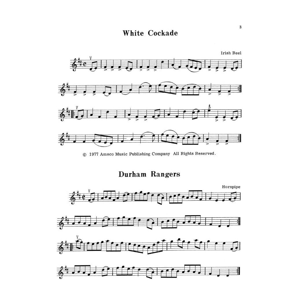 Barlow, Betty - Fiddle Tunes For The Violinist with Piano Accompaniment - Amsco Edition