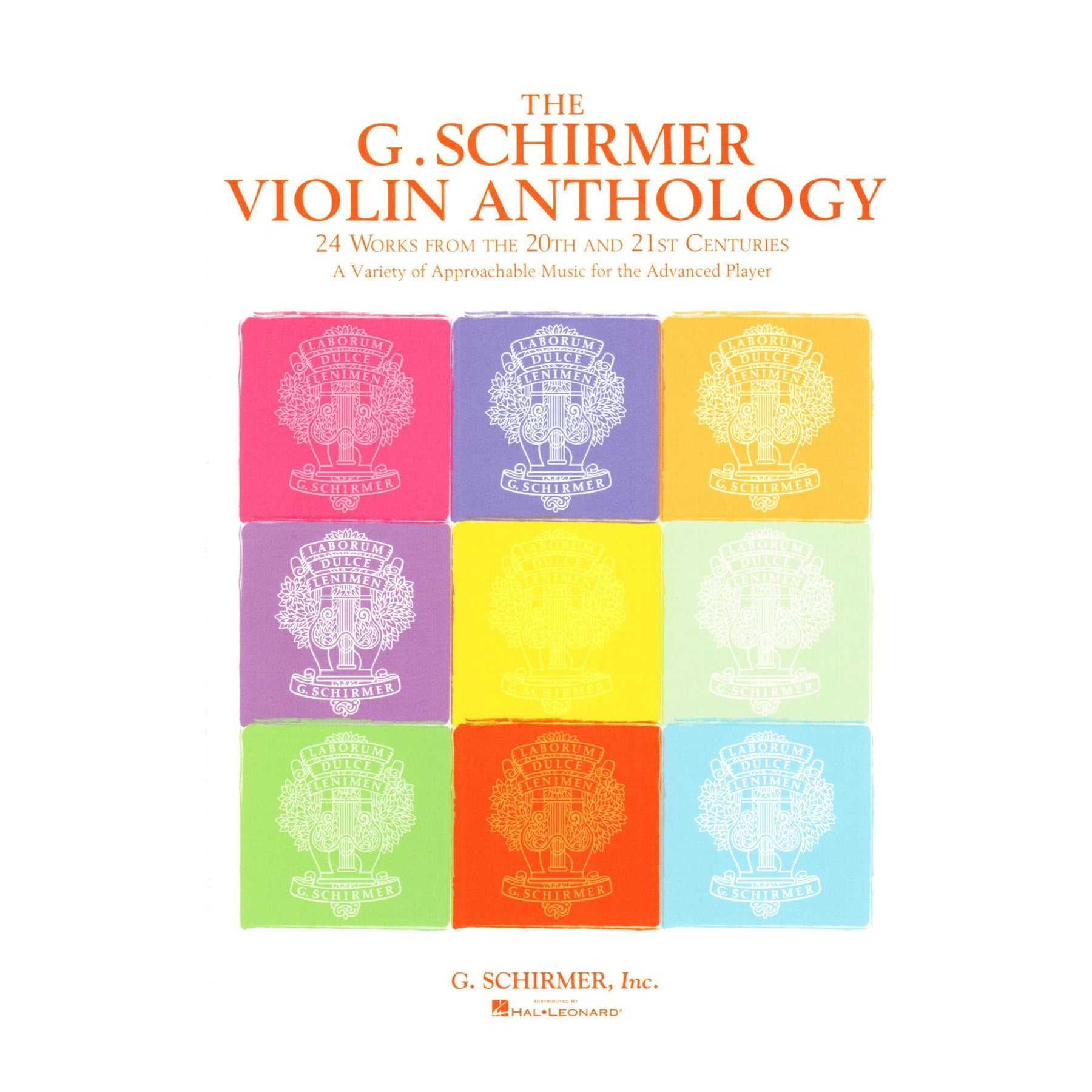 The G. Schirmer Violin Anthology - 24 Works from the 20th and 21st Centuries - for Violin and Piano - G. Schirmer