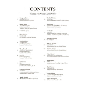 The G. Schirmer Violin Anthology - 24 Works from the 20th and 21st Centuries - for Violin and Piano - G. Schirmer