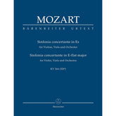 Mozart, WA - Sinfonia Concertante in E-flat Major for Violin, Viola, and Orchestra, K 364 - Study Score - Barenreiter URTEXT
